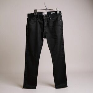 FRAME‎ LHomme Skinny Jeans Black Denim Men's Size 31